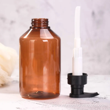 Body Lotion Refillable Plastic Pump Shampoo Bottle